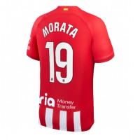 Atletico Madrid Alvaro Morata #19 Domaci Dres 2023-24 Kratak Rukav